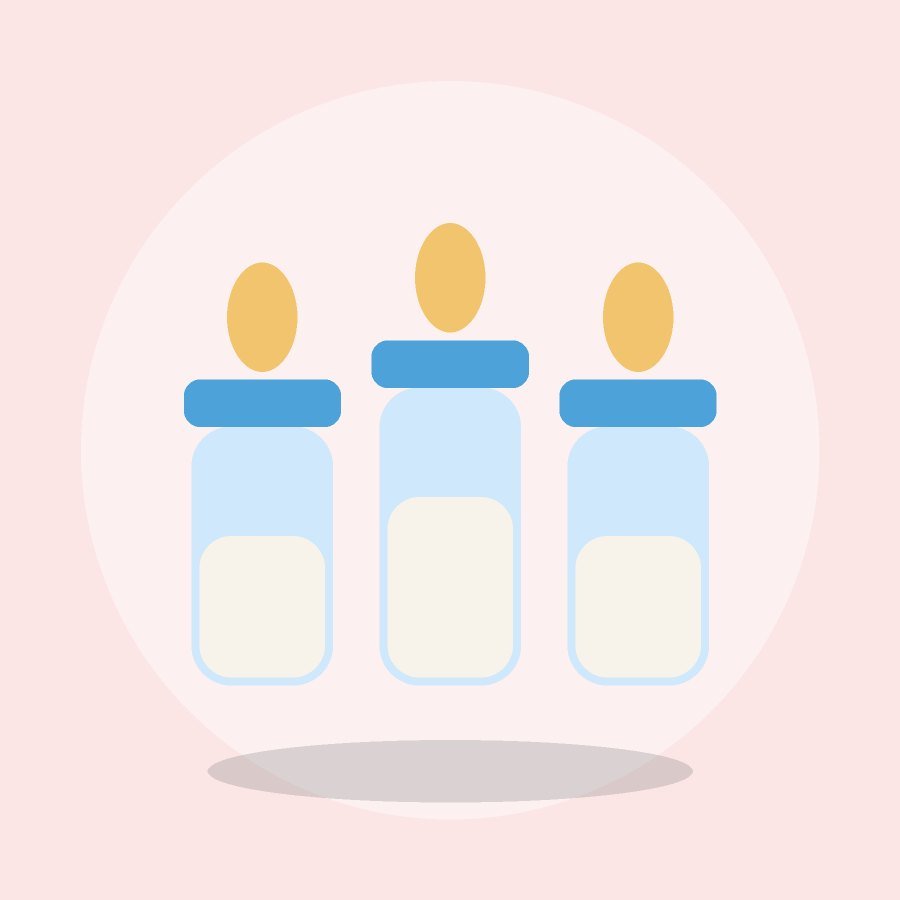 Baby Feeding Bottle Set